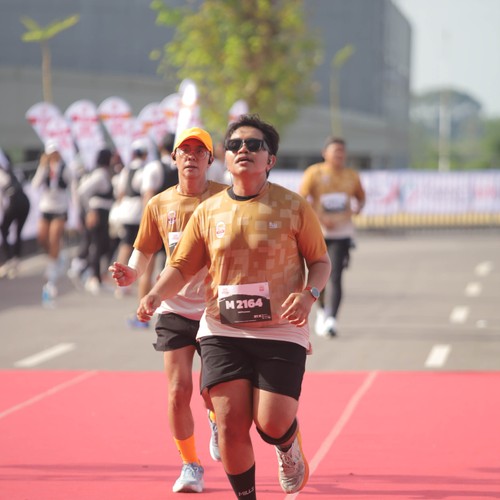 Race photo from KEDIRI HALF MARATHON 2026