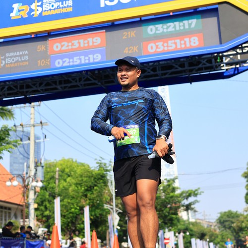 Race photo from SURABAYA ISOPLUS MARATHON 2026