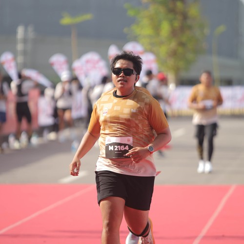 Race photo from KEDIRI HALF MARATHON 2026