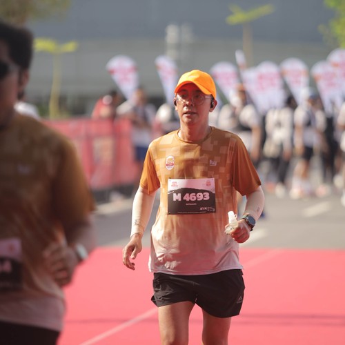 Race photo from KEDIRI HALF MARATHON 2026