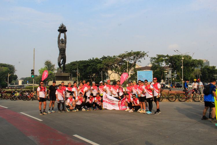 Race photo from Smartfren Run 2024 Vibes