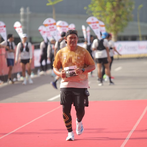Race photo from KEDIRI HALF MARATHON 2026