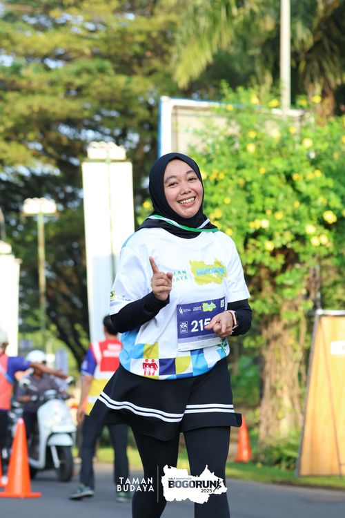 Race photo from Taman Budaya x BOGORUN 2025