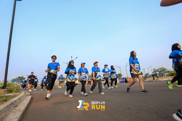 Race photo from ISOPlus Run 2024 Jakarta