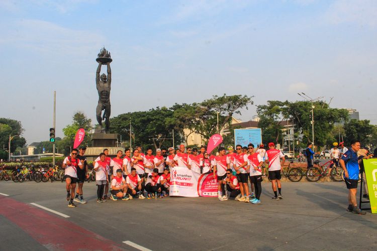 Race photo from Smartfren Run 2024 Vibes