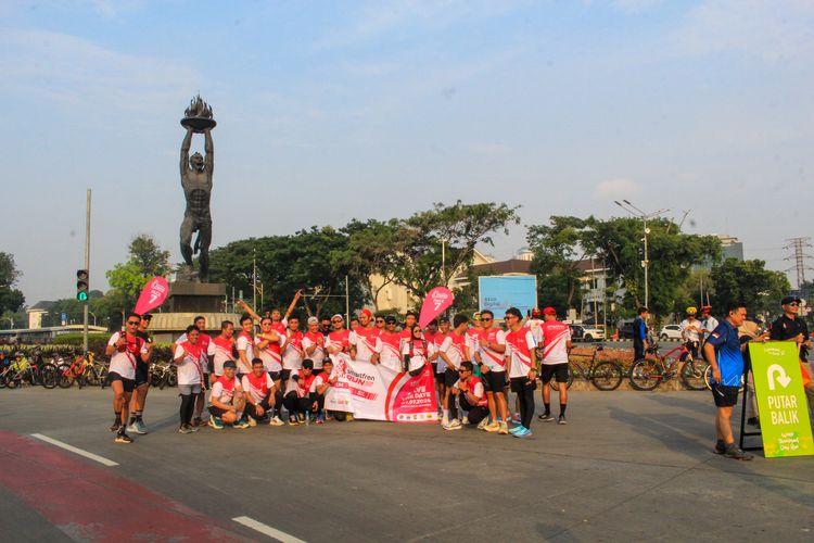 Race photo from Smartfren Run 2024 Vibes