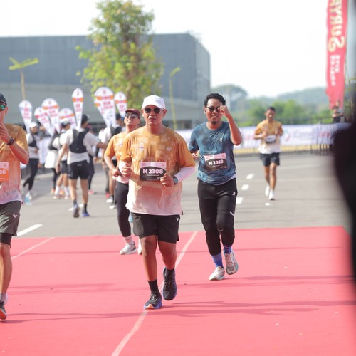 Race photo from KEDIRI HALF MARATHON 2026