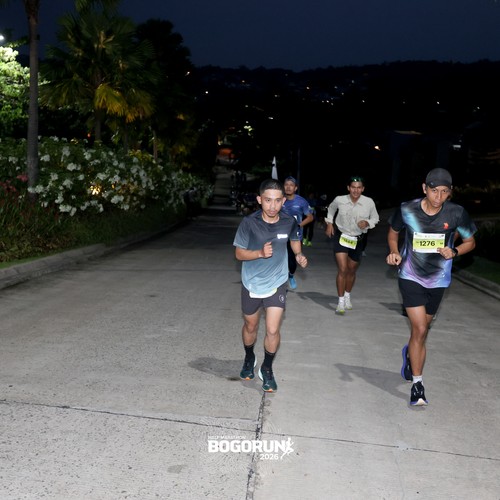 Race photo from BOGORUN 2026