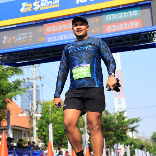 Race photo from SURABAYA ISOPLUS MARATHON 2026