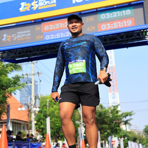 Race photo from SURABAYA ISOPLUS MARATHON 2026