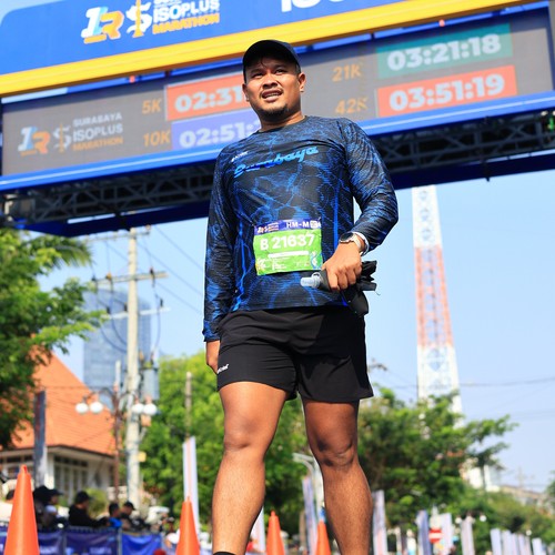 Race photo from SURABAYA ISOPLUS MARATHON 2026
