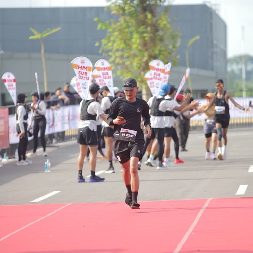 Race photo from KEDIRI HALF MARATHON 2026