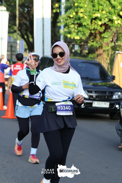 Race photo from Taman Budaya x BOGORUN 2025