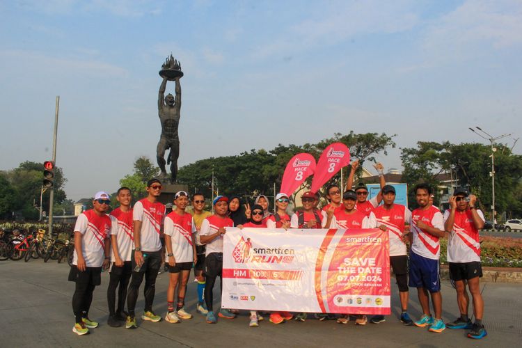 Race photo from Smartfren Run 2024 Vibes