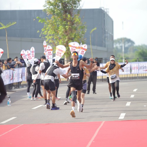 Race photo from KEDIRI HALF MARATHON 2026
