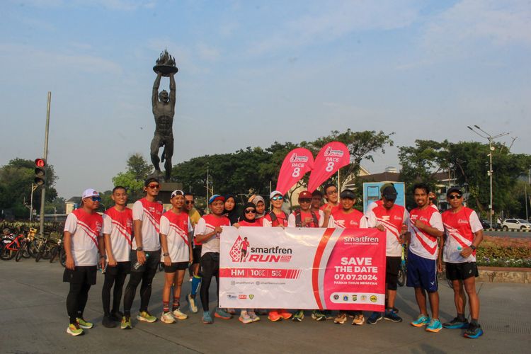 Race photo from Smartfren Run 2024 Vibes