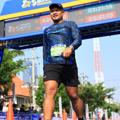 Race photo from SURABAYA ISOPLUS MARATHON 2026