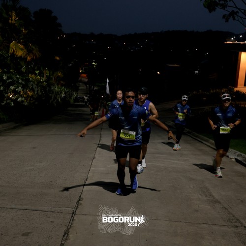Race photo from BOGORUN 2026