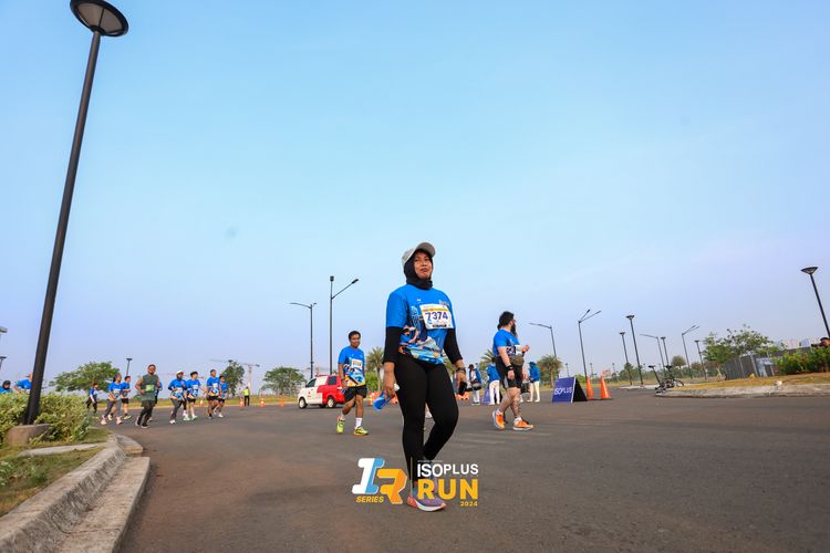 Race photo from ISOPlus Run 2024 Jakarta