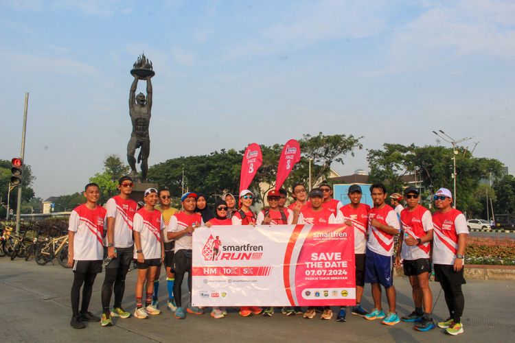 Race photo from Smartfren Run 2024 Vibes