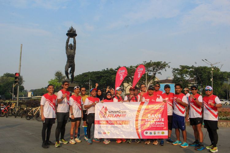Race photo from Smartfren Run 2024 Vibes
