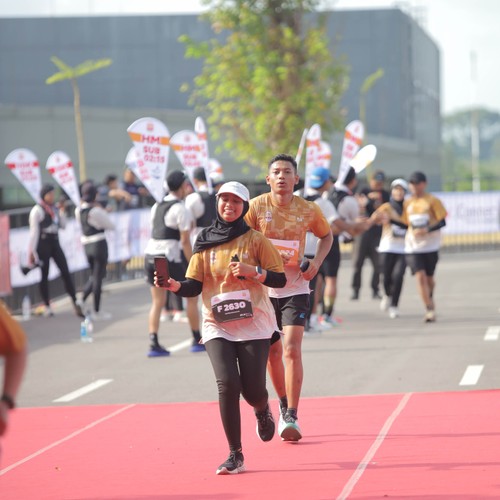 Race photo from KEDIRI HALF MARATHON 2026