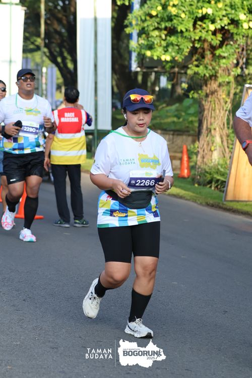 Race photo from Taman Budaya x BOGORUN 2025