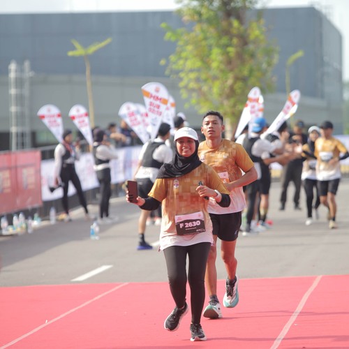 Race photo from KEDIRI HALF MARATHON 2026