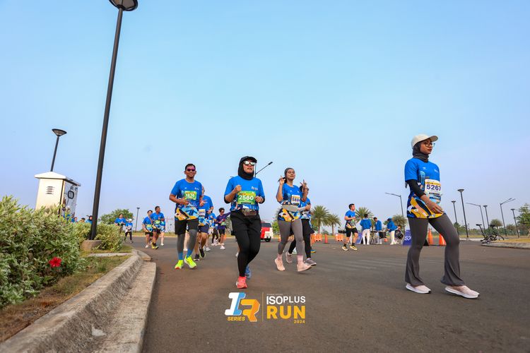Race photo from ISOPlus Run 2024 Jakarta