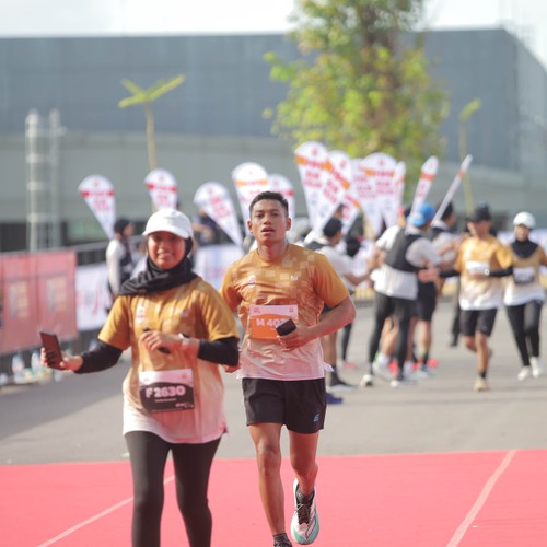 Race photo from KEDIRI HALF MARATHON 2026