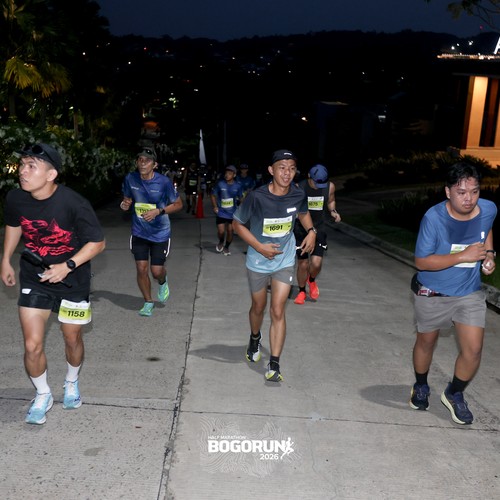 Race photo from BOGORUN 2026