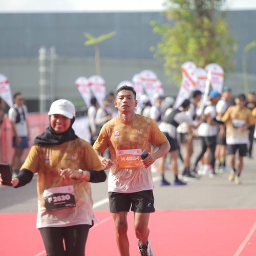 Race photo from KEDIRI HALF MARATHON 2026