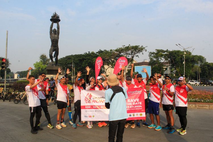 Race photo from Smartfren Run 2024 Vibes