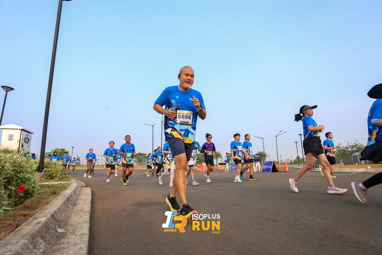 Race photo from ISOPlus Run 2024 Jakarta