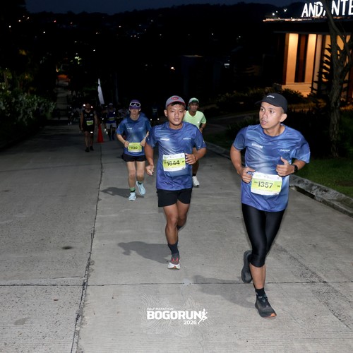 Race photo from BOGORUN 2026