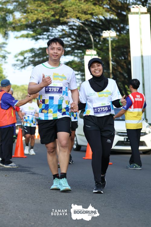 Race photo from Taman Budaya x BOGORUN 2025