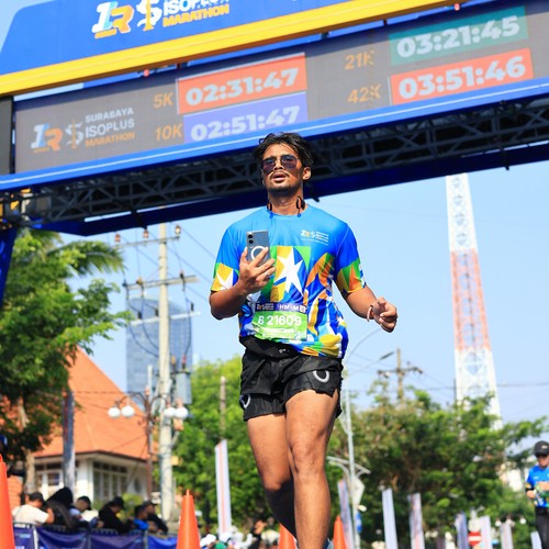 Race photo from SURABAYA ISOPLUS MARATHON 2026