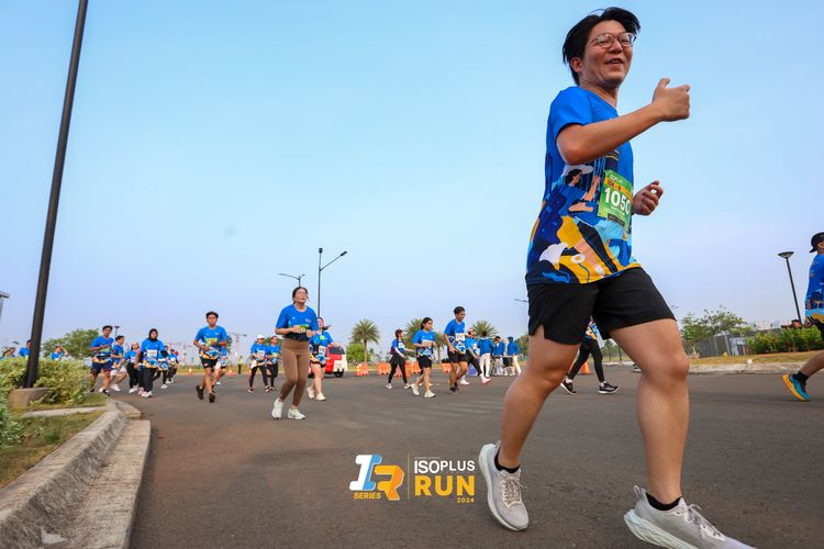 Race photo from ISOPlus Run 2024 Jakarta