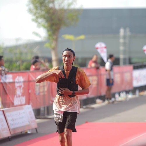 Race photo from KEDIRI HALF MARATHON 2026