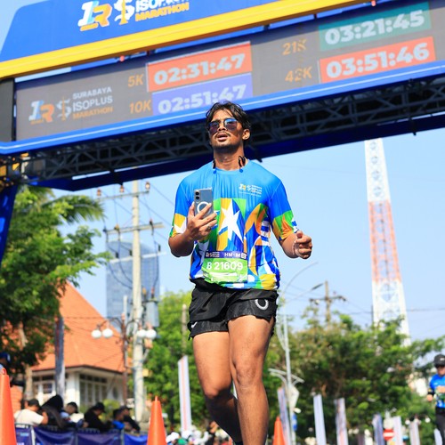 Race photo from SURABAYA ISOPLUS MARATHON 2026