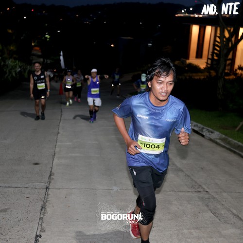 Race photo from BOGORUN 2026