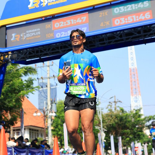 Race photo from SURABAYA ISOPLUS MARATHON 2026