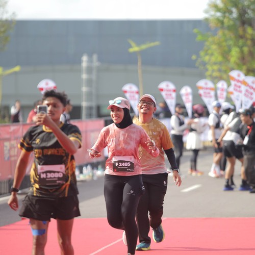 Race photo from KEDIRI HALF MARATHON 2026
