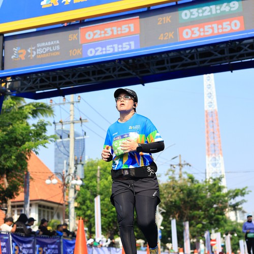 Race photo from SURABAYA ISOPLUS MARATHON 2026