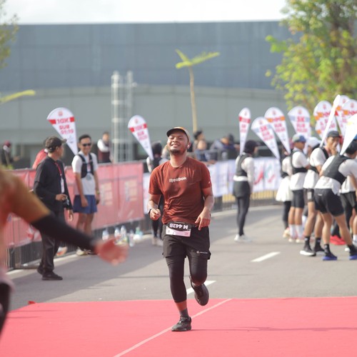 Race photo from KEDIRI HALF MARATHON 2026