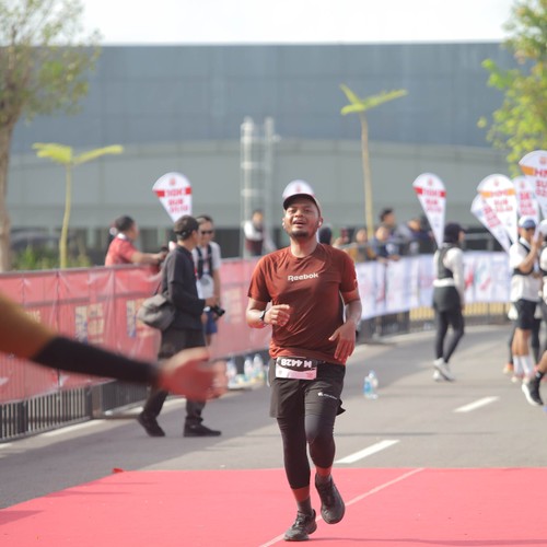 Race photo from KEDIRI HALF MARATHON 2026