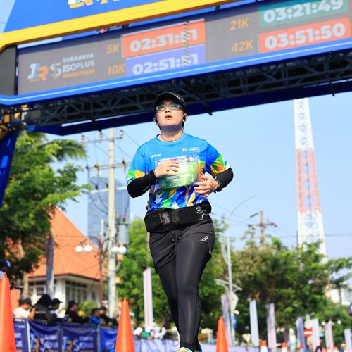 Race photo from SURABAYA ISOPLUS MARATHON 2026