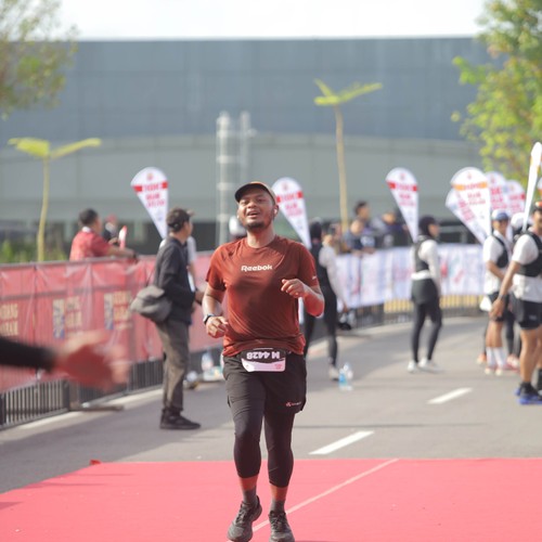 Race photo from KEDIRI HALF MARATHON 2026