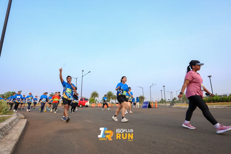 Race photo from ISOPlus Run 2024 Jakarta