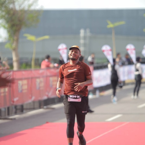Race photo from KEDIRI HALF MARATHON 2026
